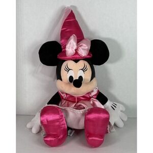Disneyland‎ Walt Disney World Princess Minnie Mouse Plush 23" Pink